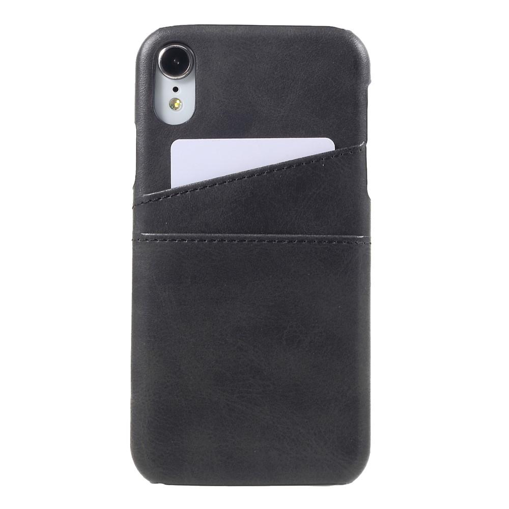 Card Slots Case iPhone Xr Black