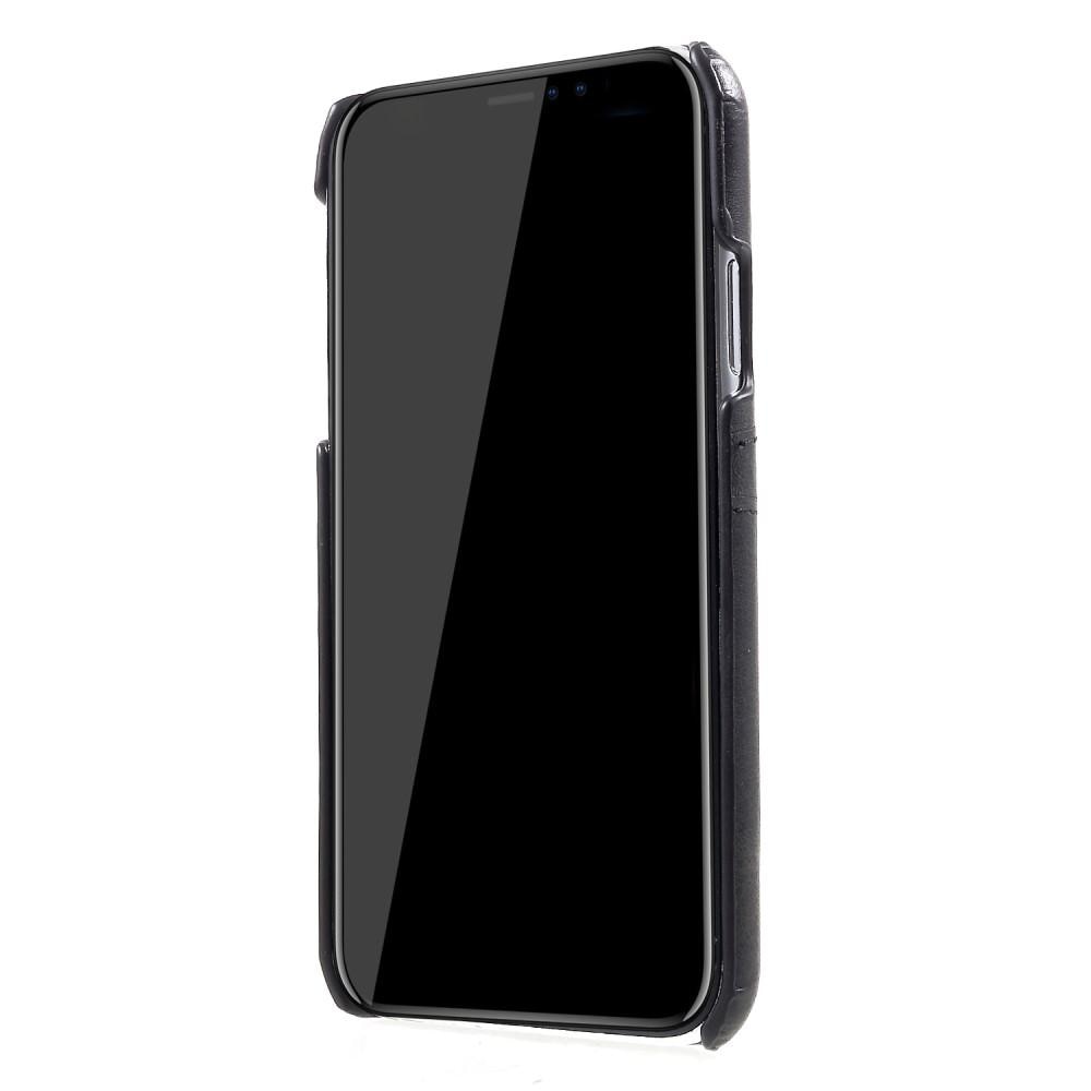 Card Slots Case iPhone Xr Black