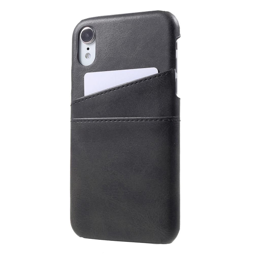 Card Slots Case iPhone Xr Black