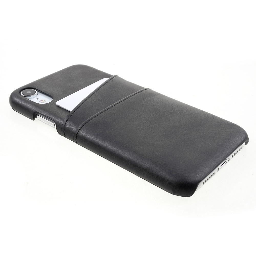 Card Slots Case iPhone Xr Black