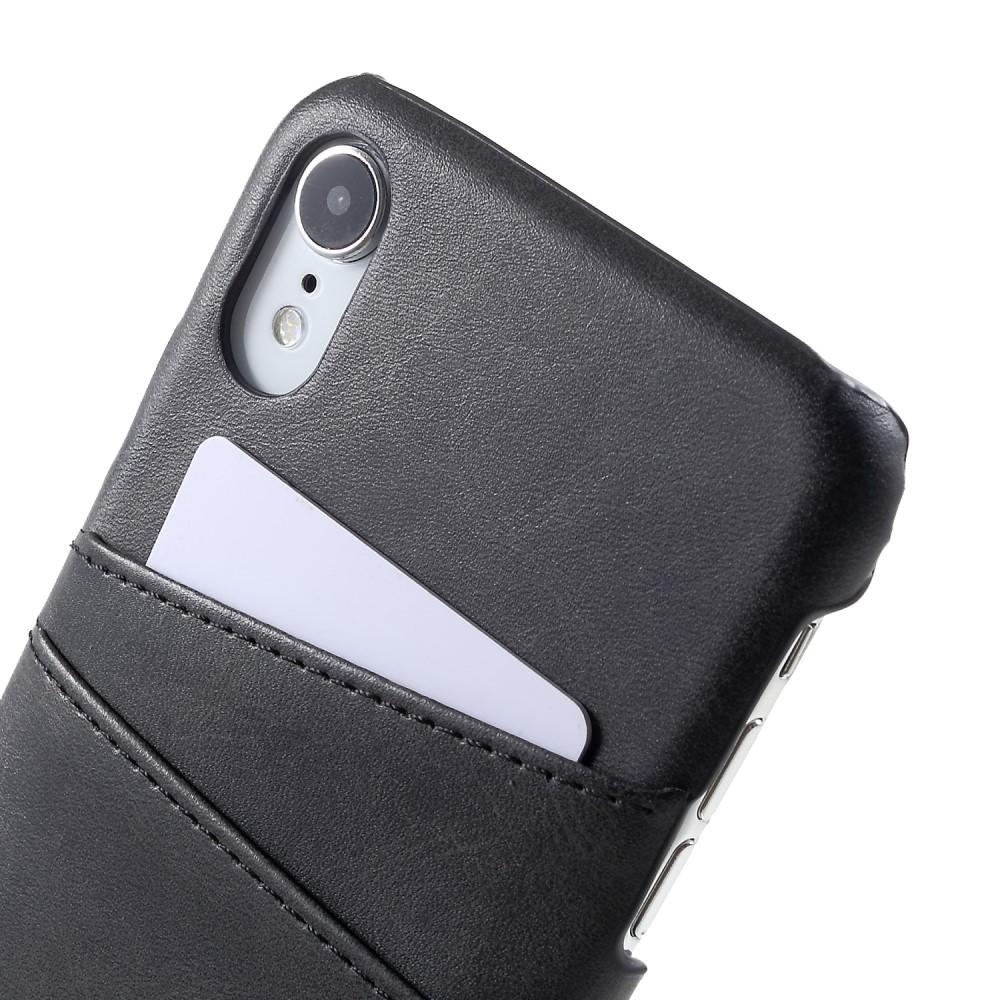 Card Slots Case iPhone Xr Black