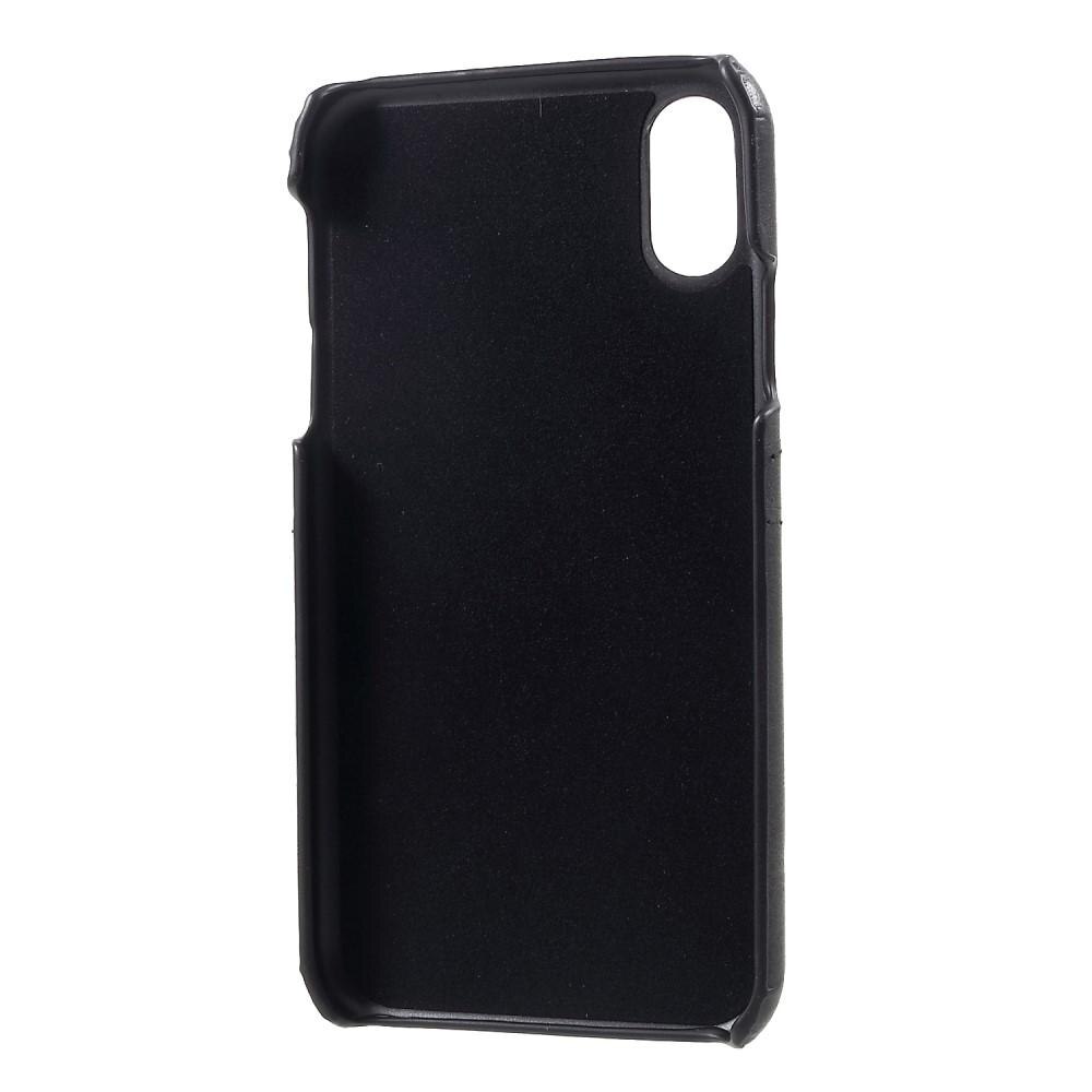 Card Slots Case iPhone Xr Black