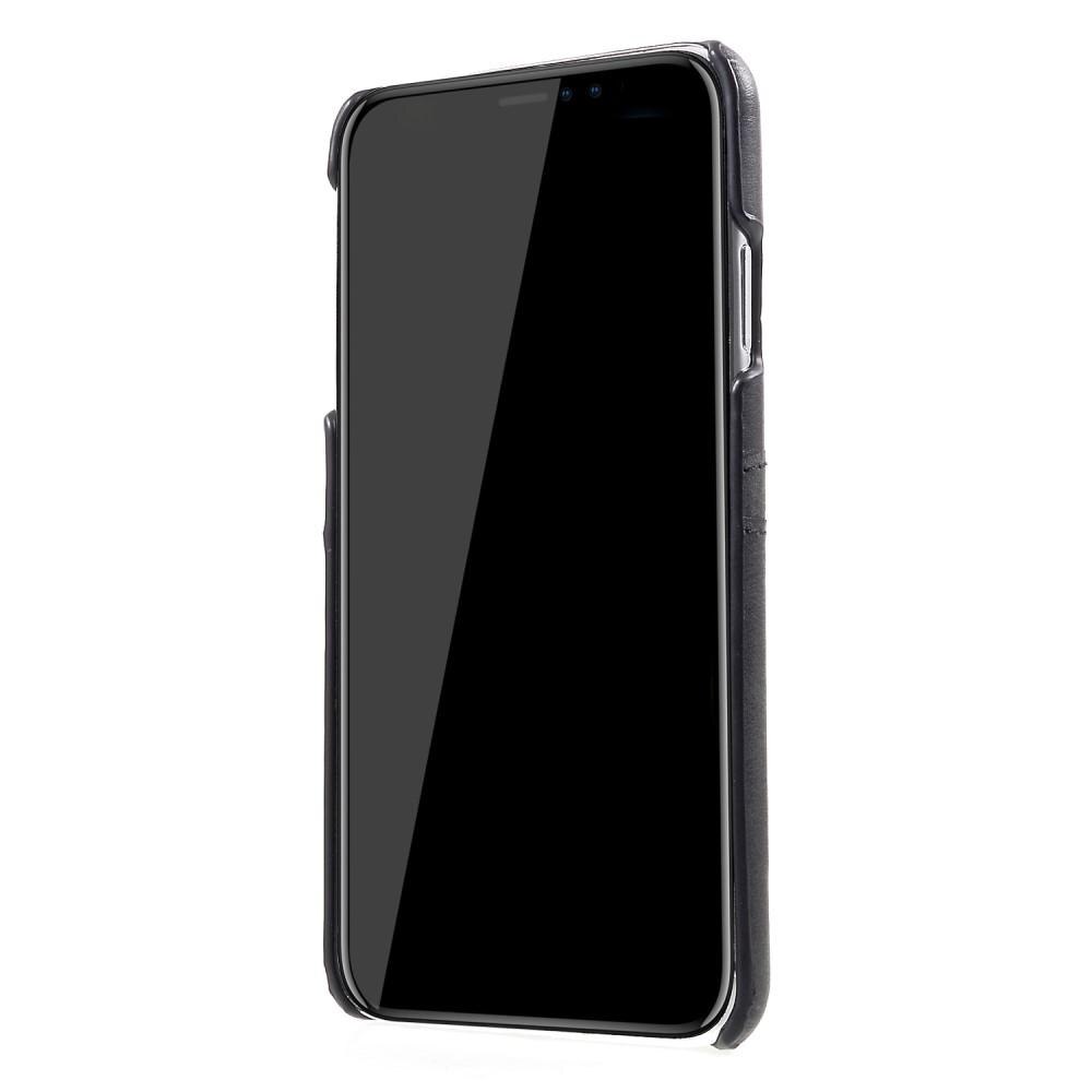 Card Slots Case Apple iPhone Xs Max Schwarz