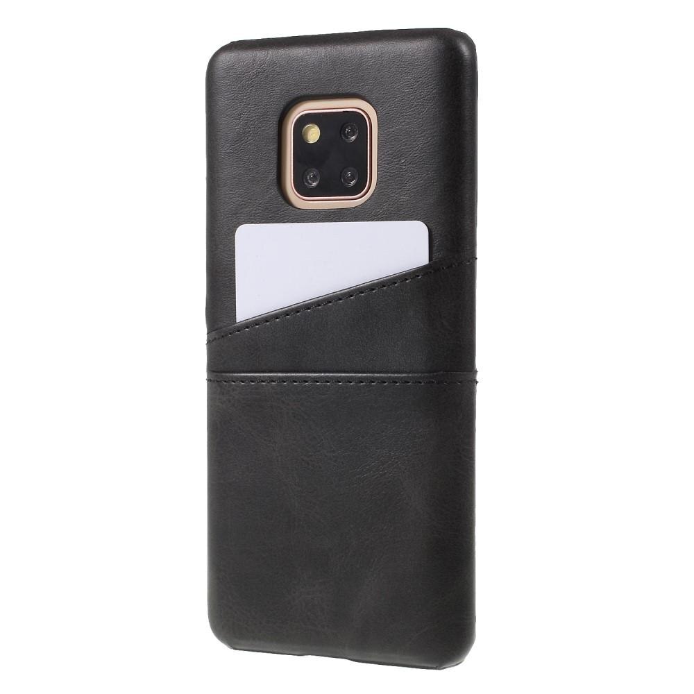 Card Slots Case Huawei Mate 20 Pro Schwarz