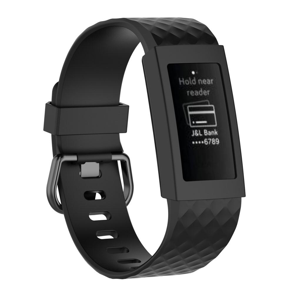 Fitbit Charge 3/4 Hülle Schwarz
