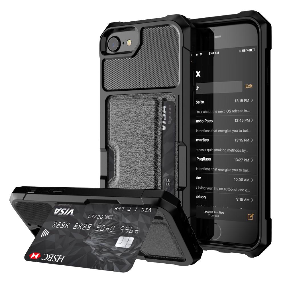 iPhone 8 Tough Card Case schwarz