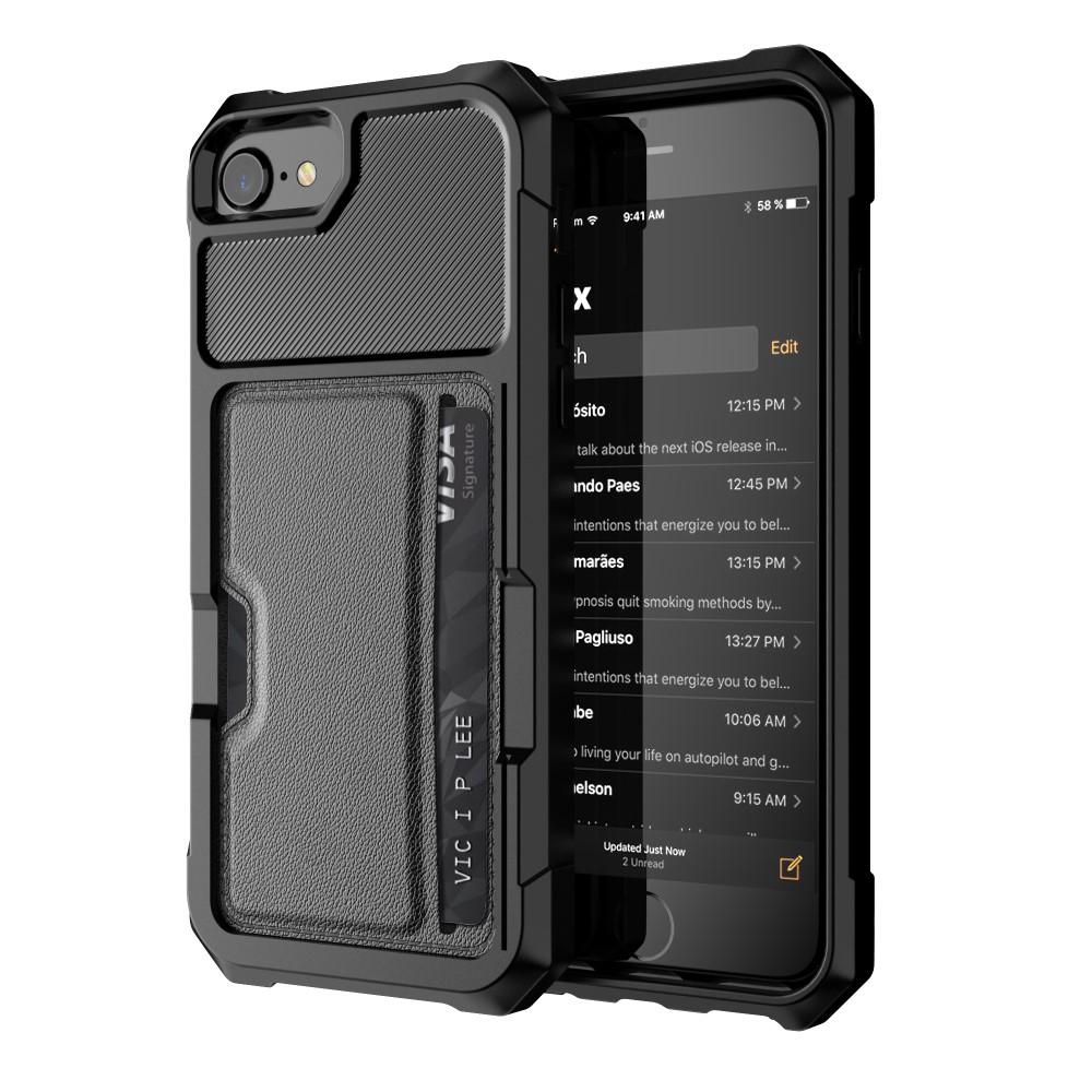 iPhone SE (2022) Tough Card Case schwarz