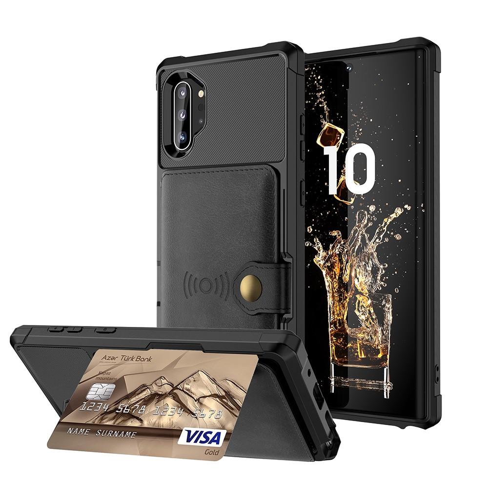 Samsung Galaxy Note 10 Plus Tough Multi-slot Case Schwarz