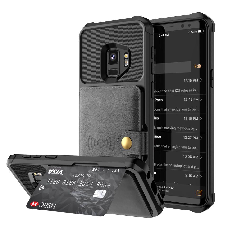 Samsung Galaxy S9 Tough Multi-slot Case Schwarz