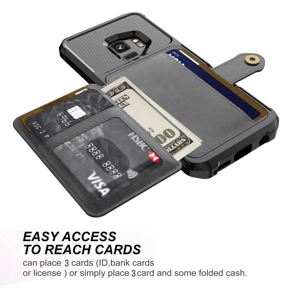 Samsung Galaxy S9 Tough Multi-slot Hülle Schwarz
