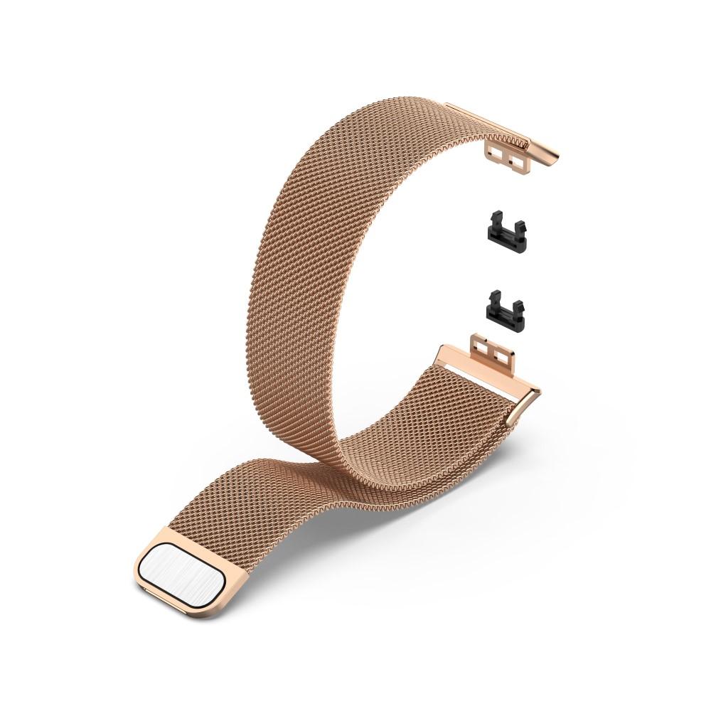 Huawei Watch Fit Milanaise-Armband, roségold