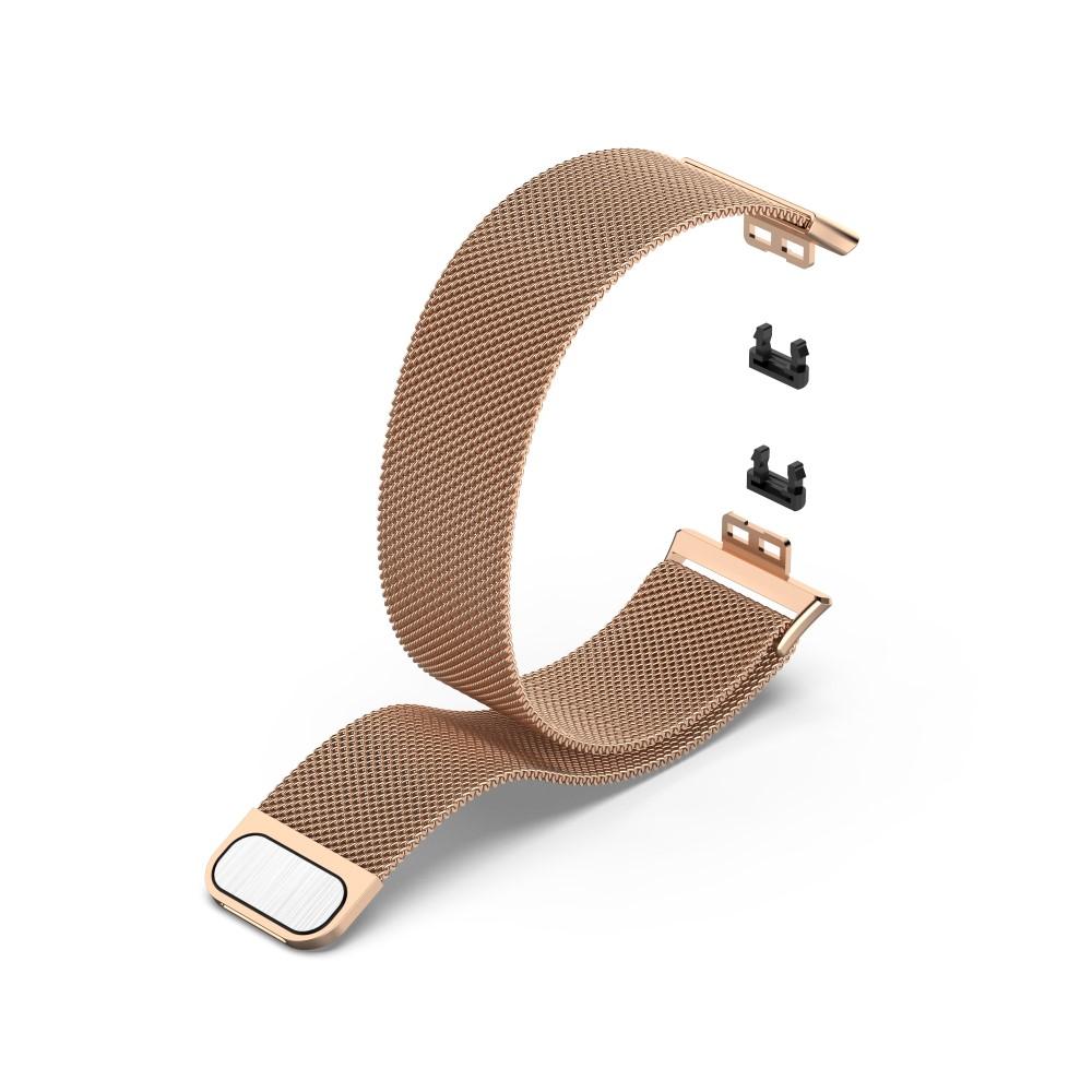 Huawei Watch Fit Milanaise-Armband Roségold