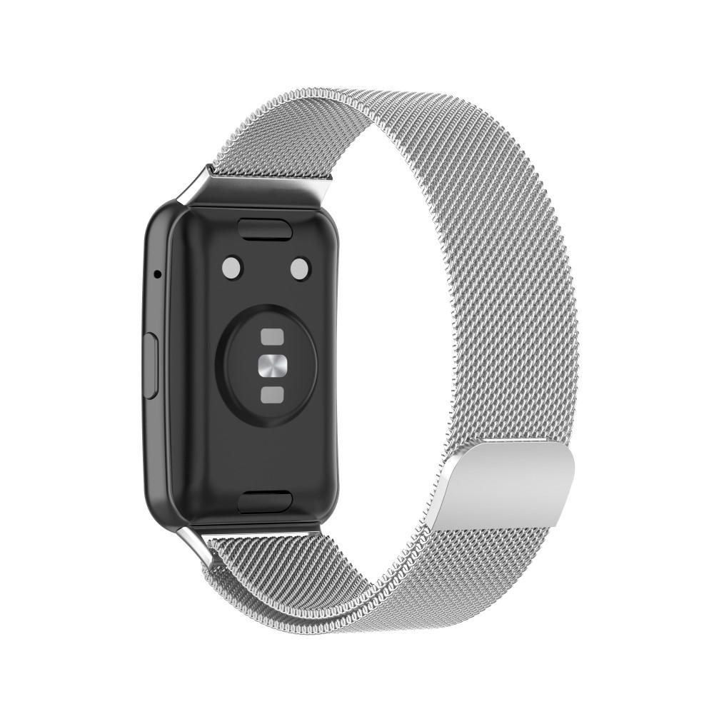 Huawei Watch Fit Milanaise-Armband Silber
