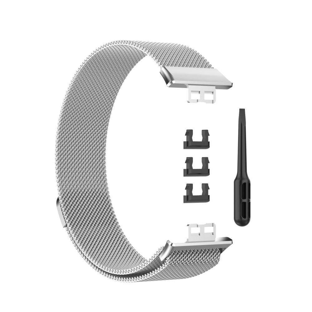 Huawei Watch Fit Milanaise-Armband Silber