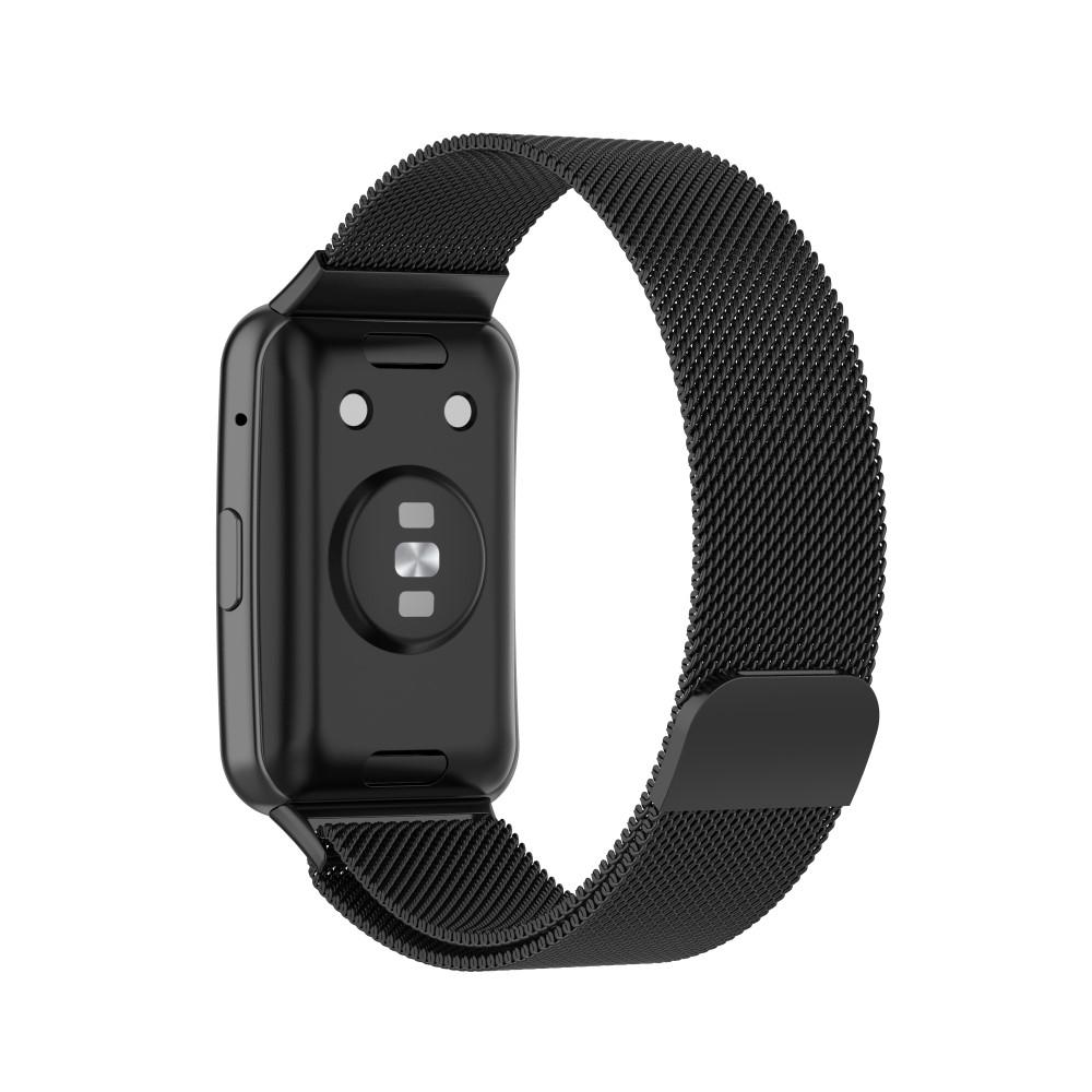 Huawei Watch Fit Milanaise-Armband Schwarz