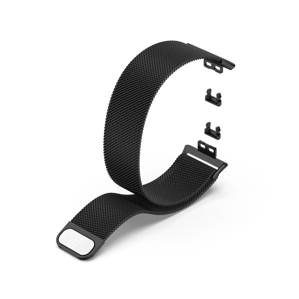Huawei Watch Fit Milanaise-Armband Schwarz