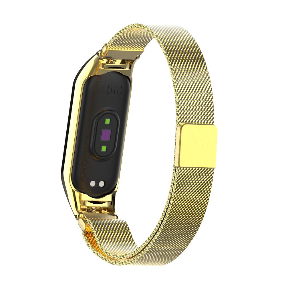 Xiaomi Mi Band 5/6 Milanaise-Armband, gold