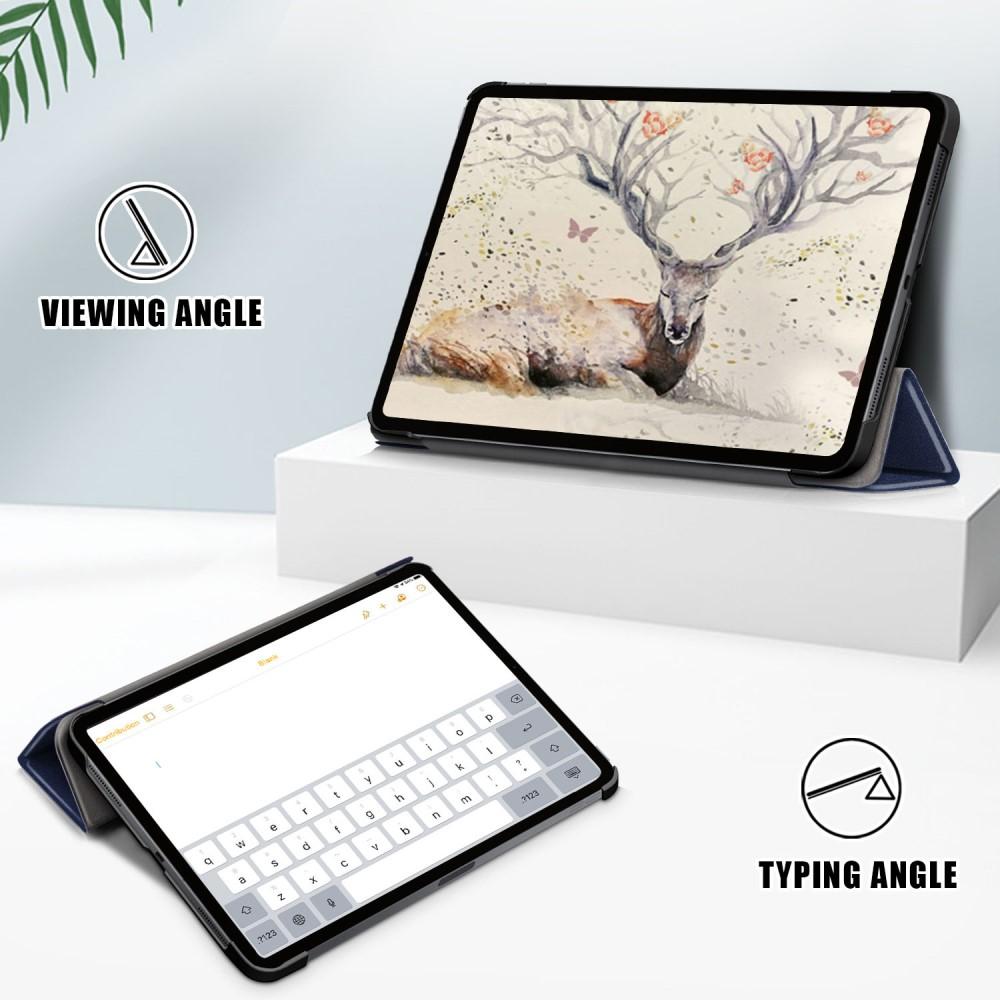 iPad Air 10.9 4th Gen (2020) Tri-Fold Case Schutzhülle blau
