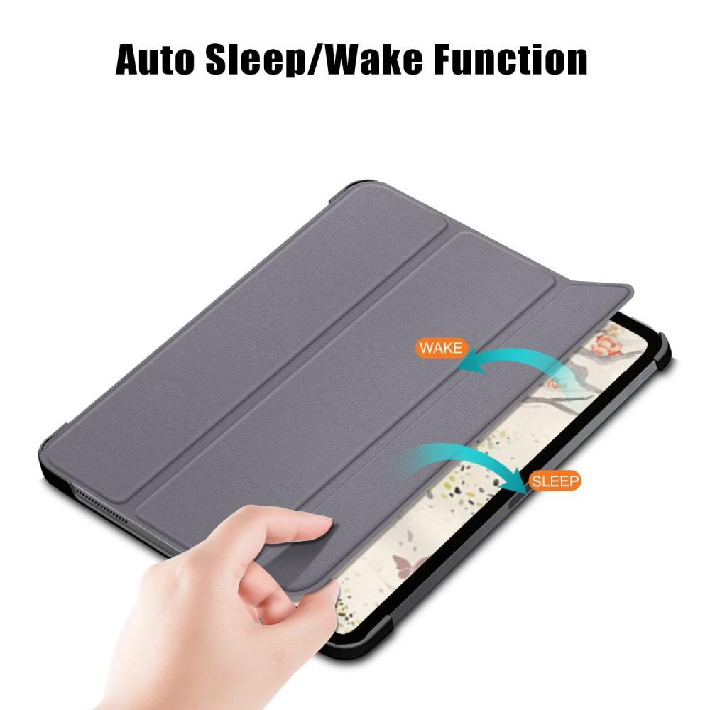 Apple iPad Air 10.9 5th Gen (2022) Tri-Fold Case Schutzhülle Grau