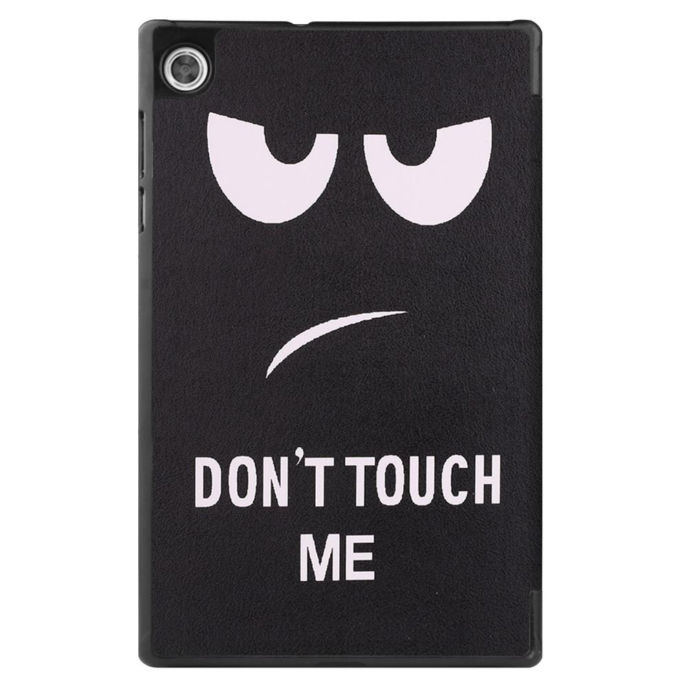 Lenovo Tab M10 HD Tri-Fold Case Schutzhülle Don´t Touch Me