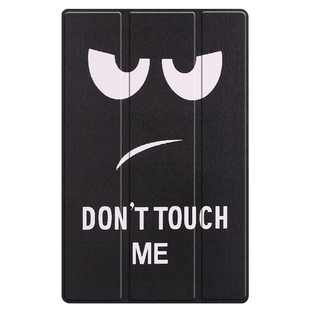 Lenovo Tab M10 HD Tri-Fold Case Schutzhülle Don´t Touch Me