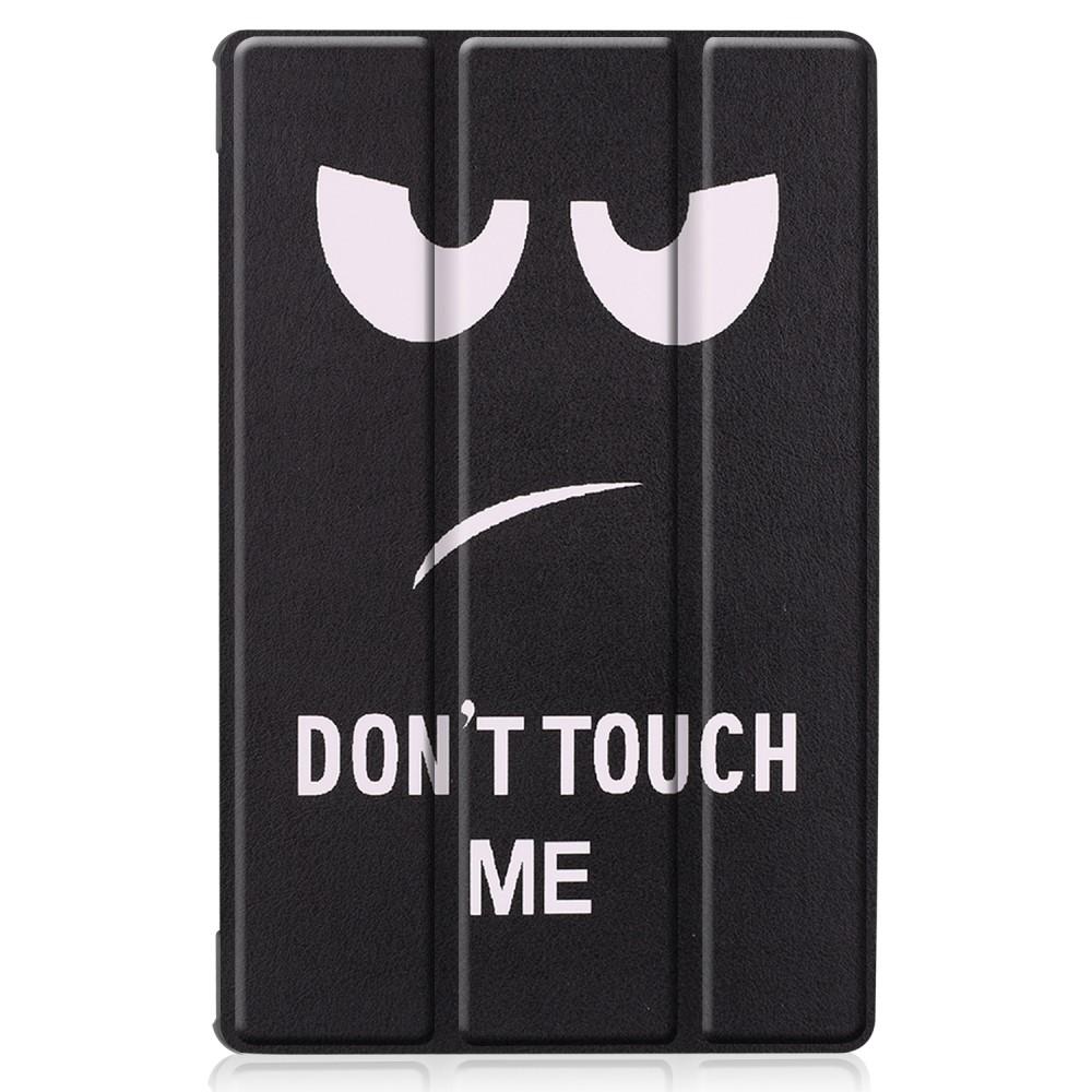 Lenovo Tab M10 Plus 10.3 Tri-Fold Case Schutzhülle Don´t Touch Me