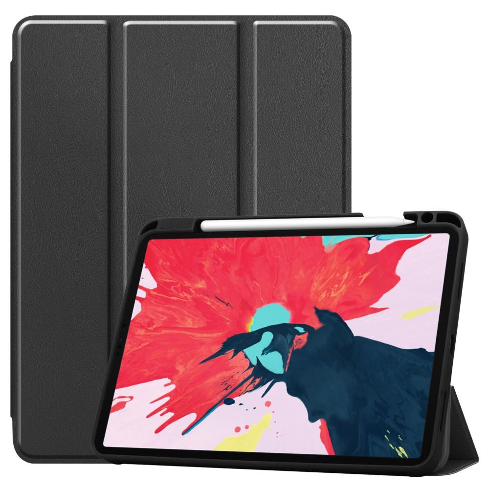 iPad Pro 11 2nd Gen (2020) Tri-Fold Case Schutzhülle mit Touchpen-Halter schwarz