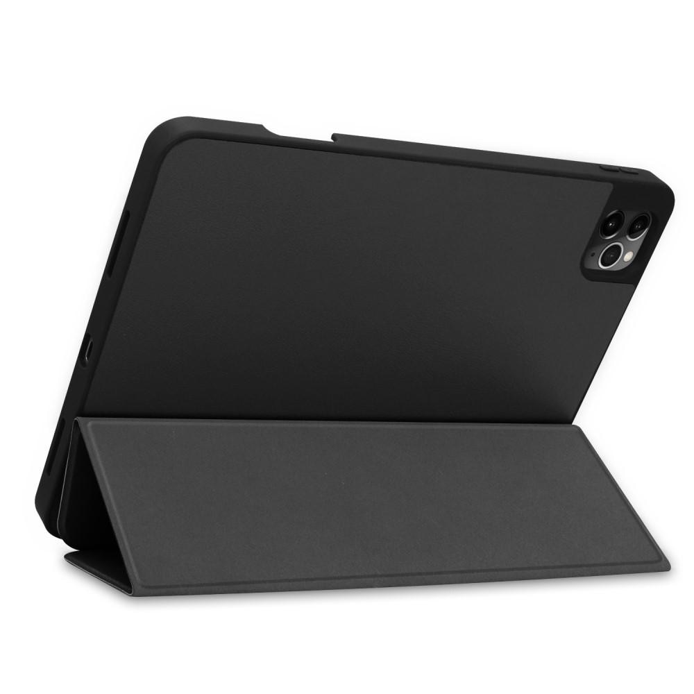 iPad Pro 11 2nd Gen (2020) Tri-Fold Case Schutzhülle mit Touchpen-Halter schwarz