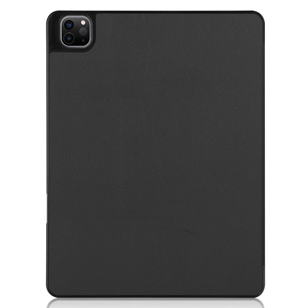 iPad Pro 12.9 6th Gen (2022) Tri-Fold Case Schutzhülle mit Touchpen-Halter schwarz