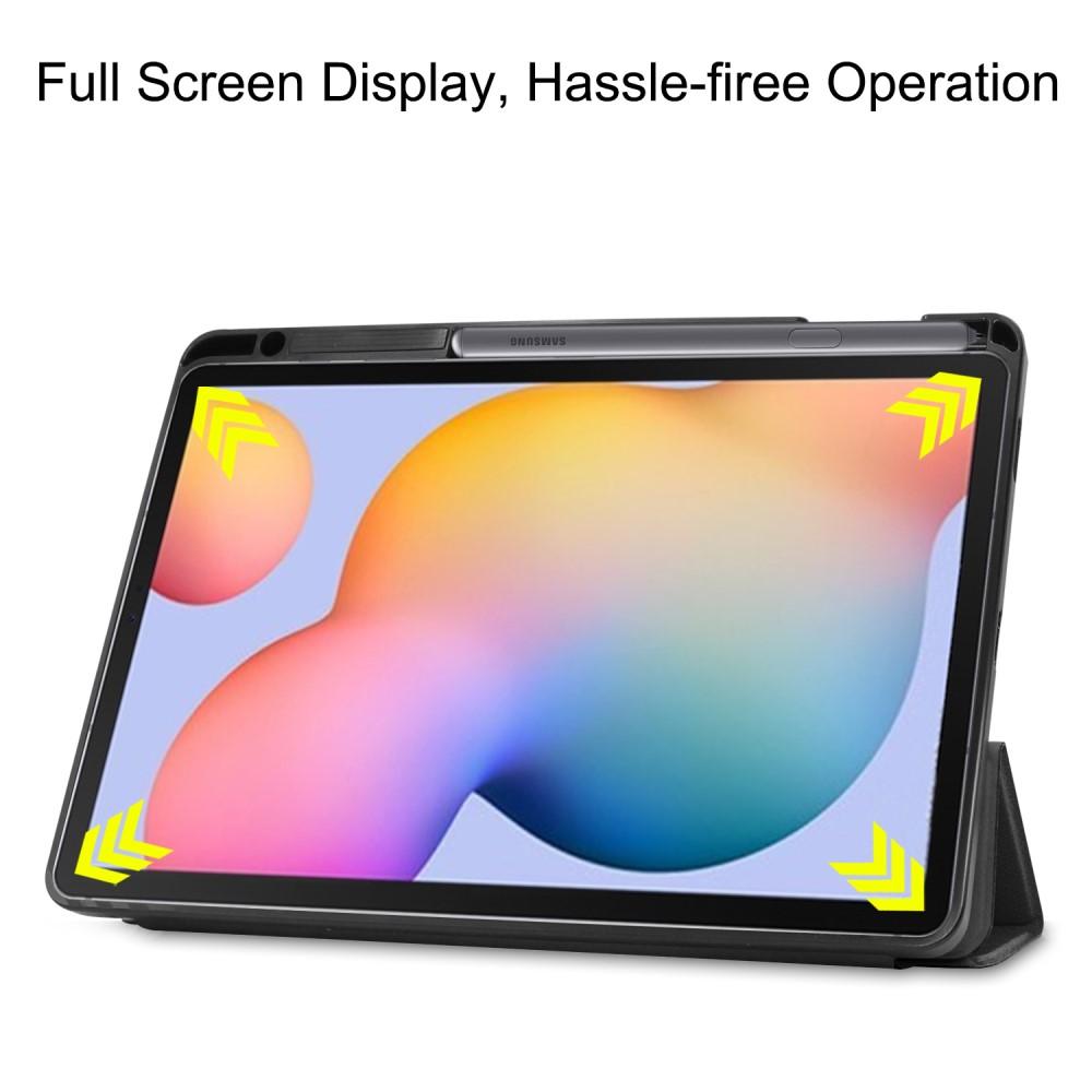 Samsung Galaxy Tab S6 Lite 10.4 Tri-Fold Case Schutzhülle Schwarz