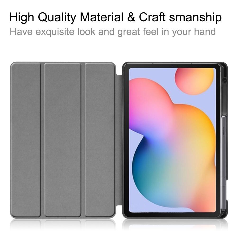 Samsung Galaxy Tab S6 Lite 10.4 Tri-Fold Case Schutzhülle Schwarz