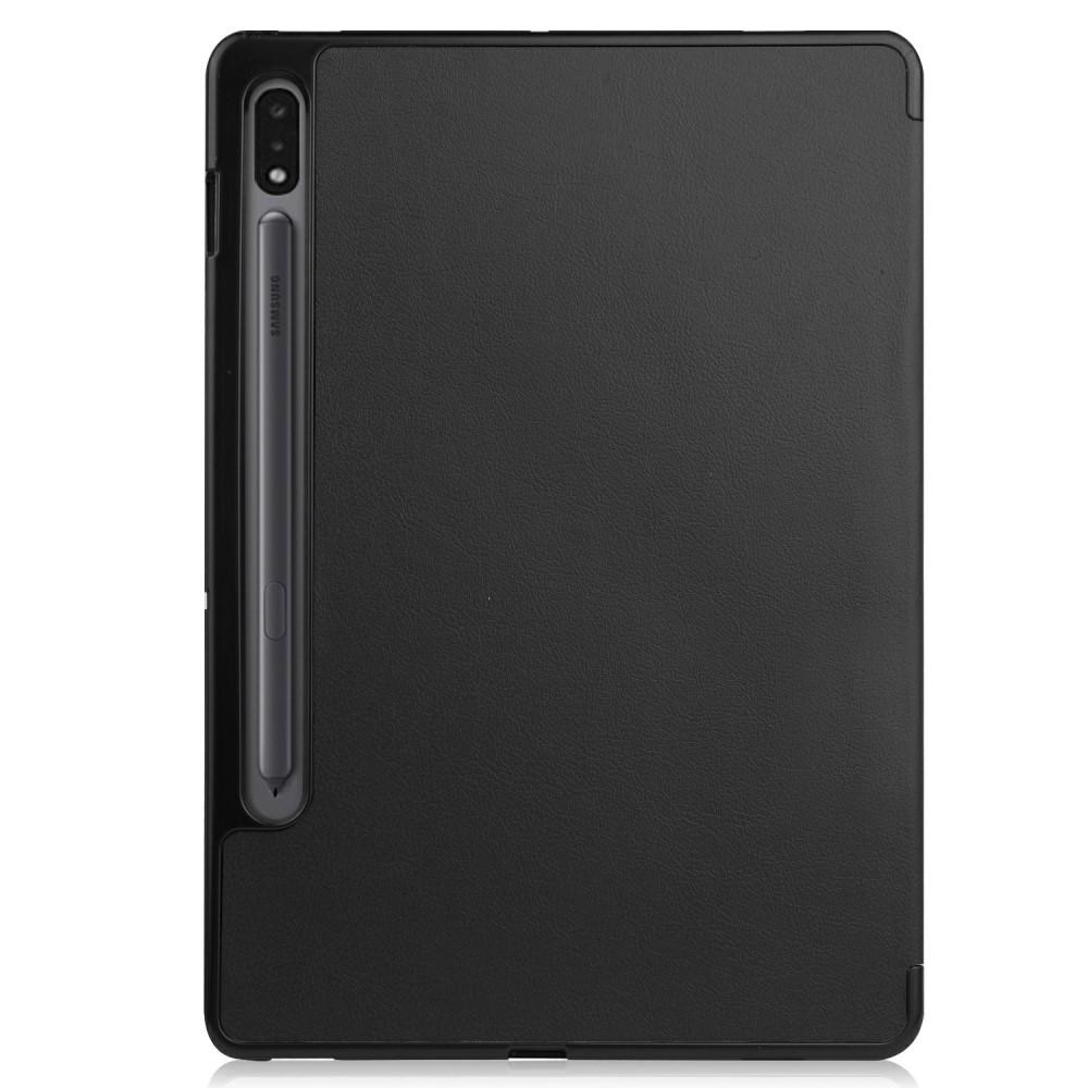 Samsung Galaxy Tab S7/S8 11.0 Tri-Fold Case Schutzhülle Schwarz