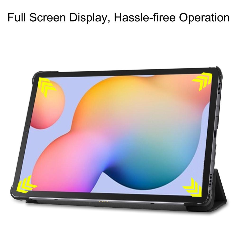 Samsung Galaxy Tab S6 Lite 10.4 Tri-Fold Case Schutzhülle Schwarz