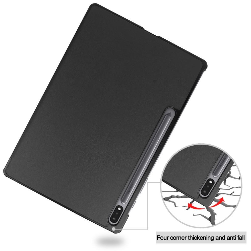   Tri-Fold Case Schutzhülle mit Touchpen-Halter Schwarz