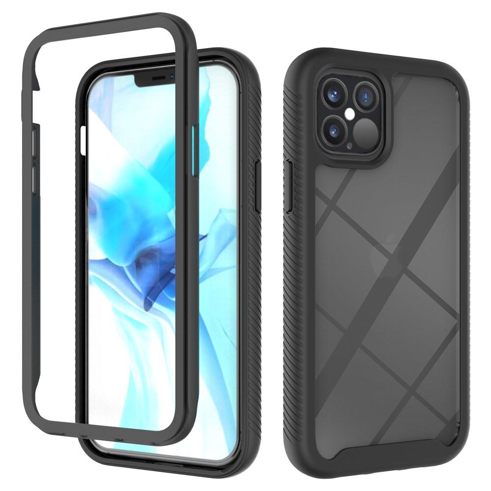 iPhone 12/iPhone 12 Pro Full Cover Hülle Schwarz