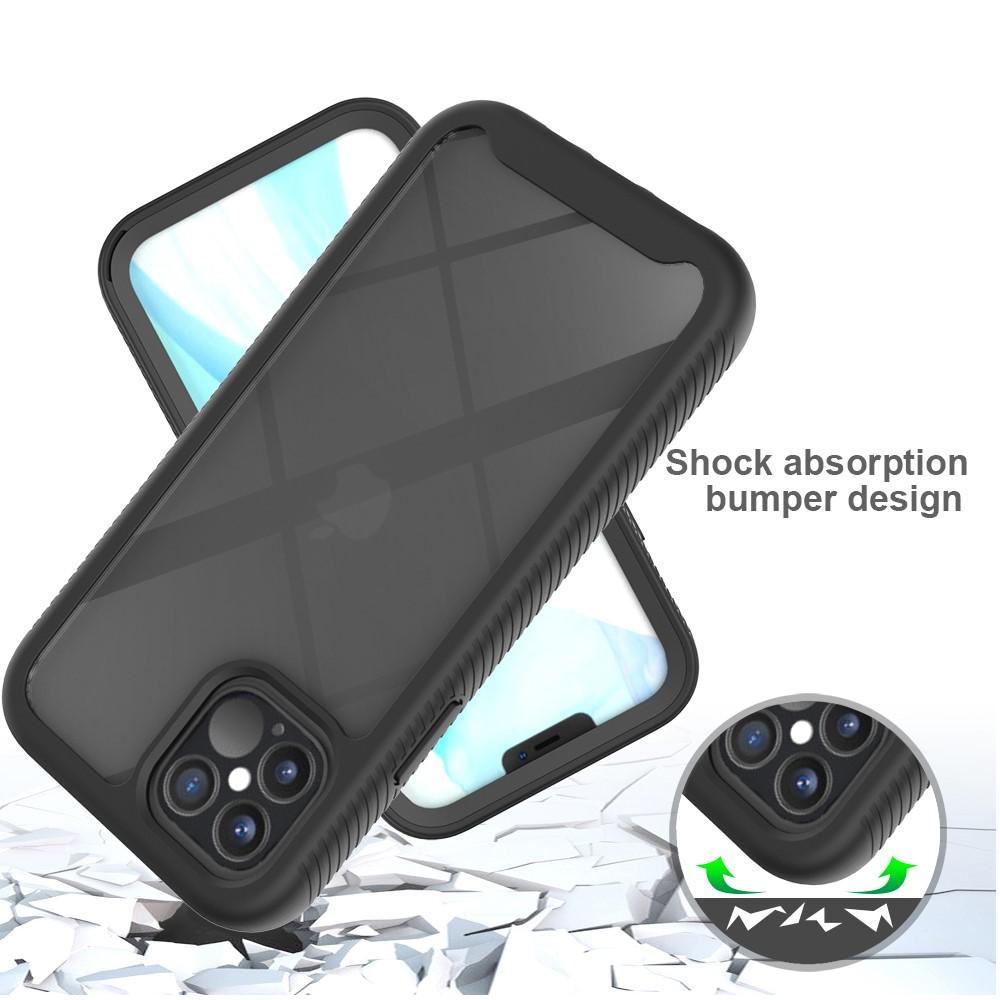 iPhone 12/iPhone 12 Pro Full Cover Hülle Schwarz