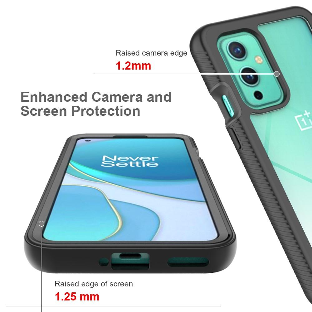 OnePlus 9 Full Cover Hülle Schwarz