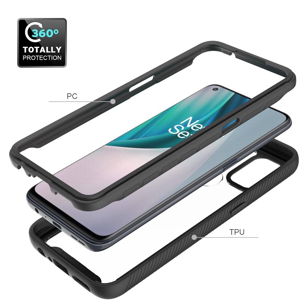  OnePlus Nord N10 5G Full Cover Hülle Schwarz