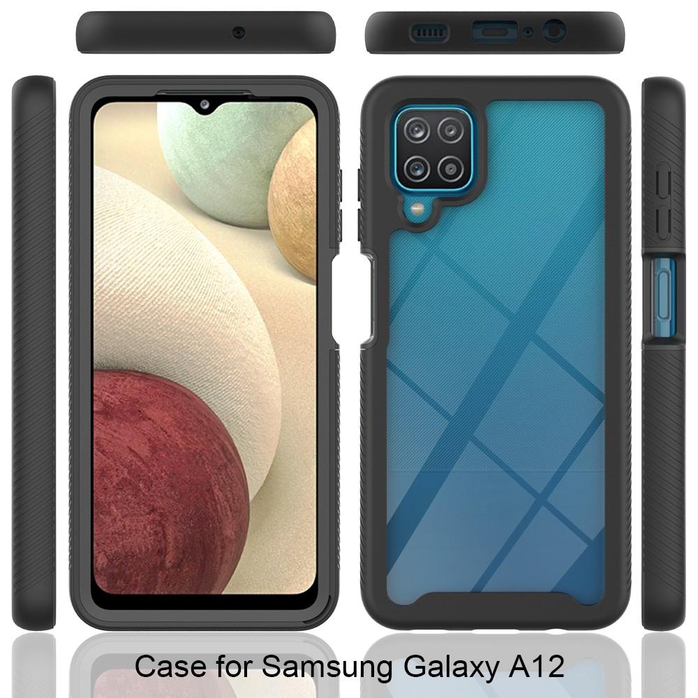 Samsung Galaxy A12 5G Full Cover Hülle Schwarz
