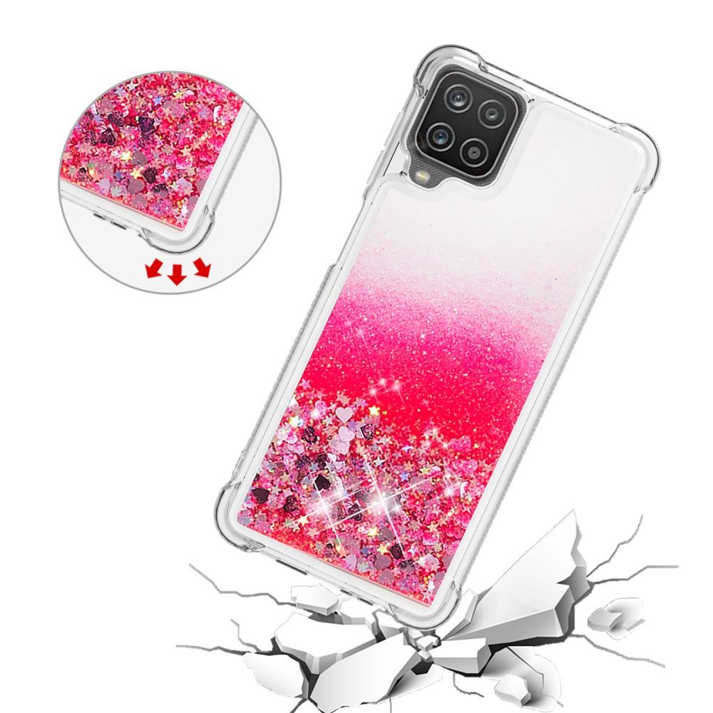 Samsung Galaxy A12 5G Glitter Powder TPU Case Rot