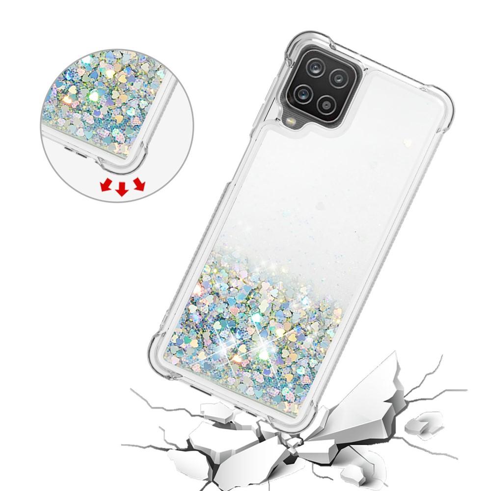 Samsung Galaxy A12 5G Glitter Powder TPU Case Silber