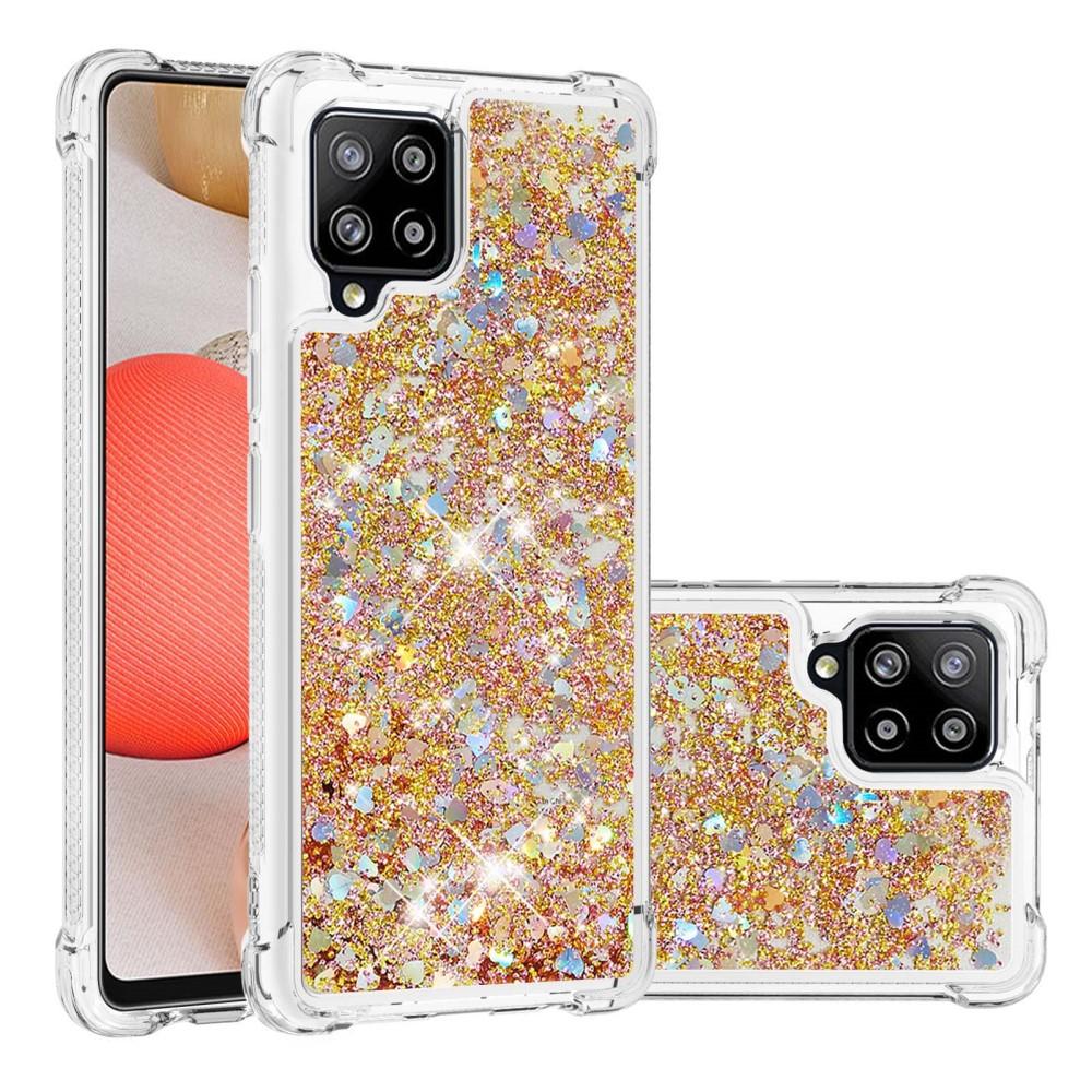 Samsung Galaxy A42 Glitter Powder TPU Case Gold