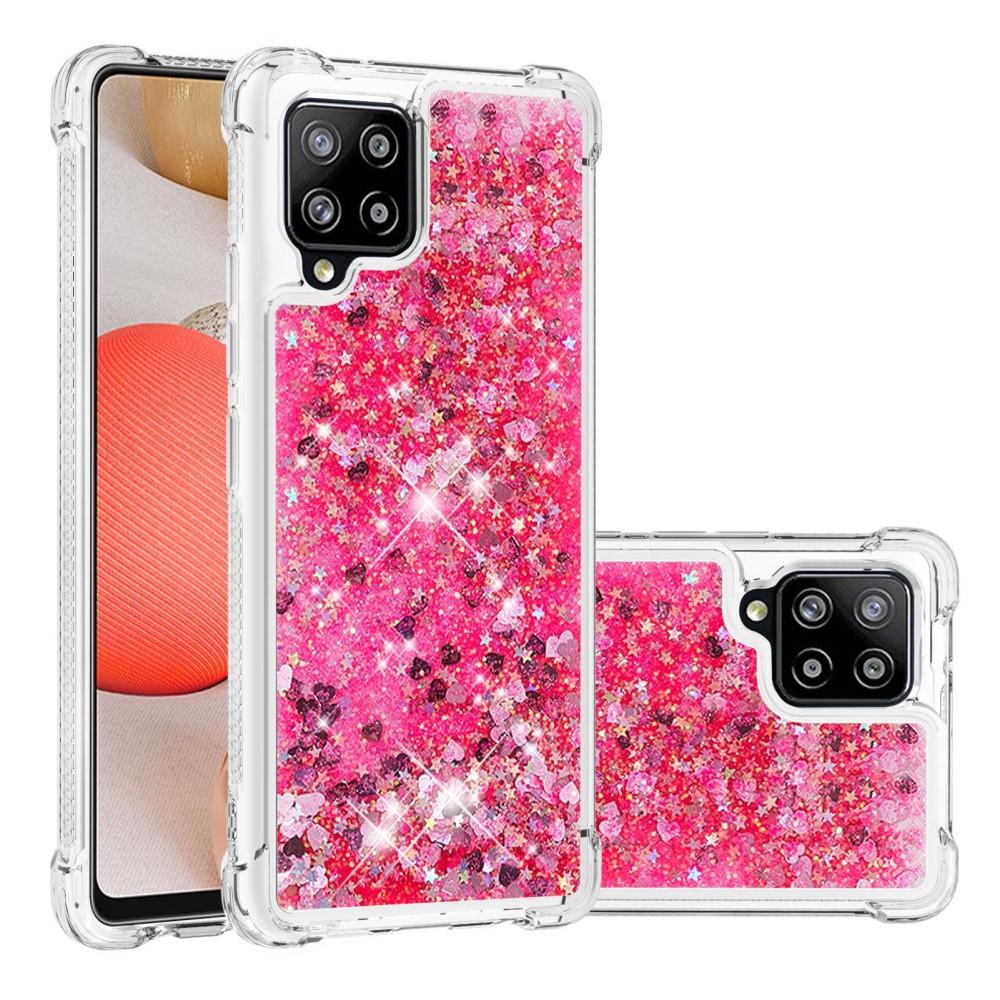 Samsung Galaxy A42 Glitter Powder TPU Case Rot