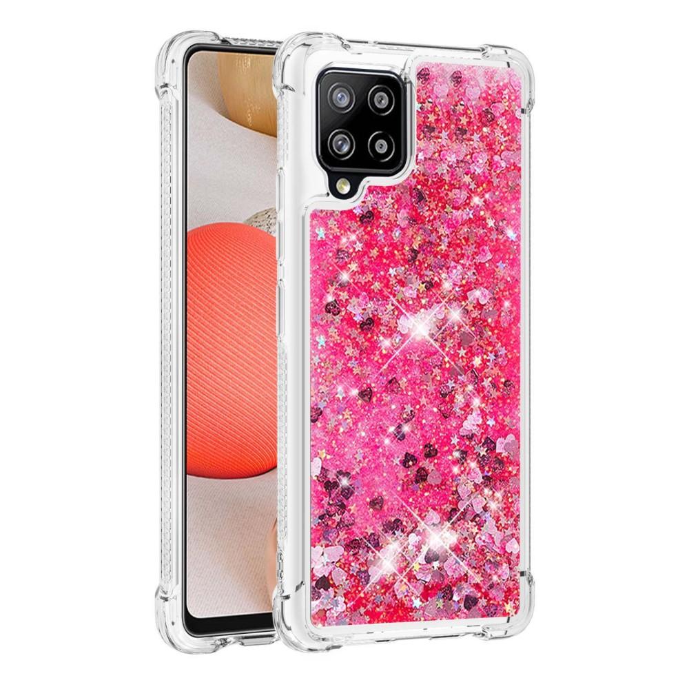 Samsung Galaxy A42 Glitter Powder TPU Case Rot
