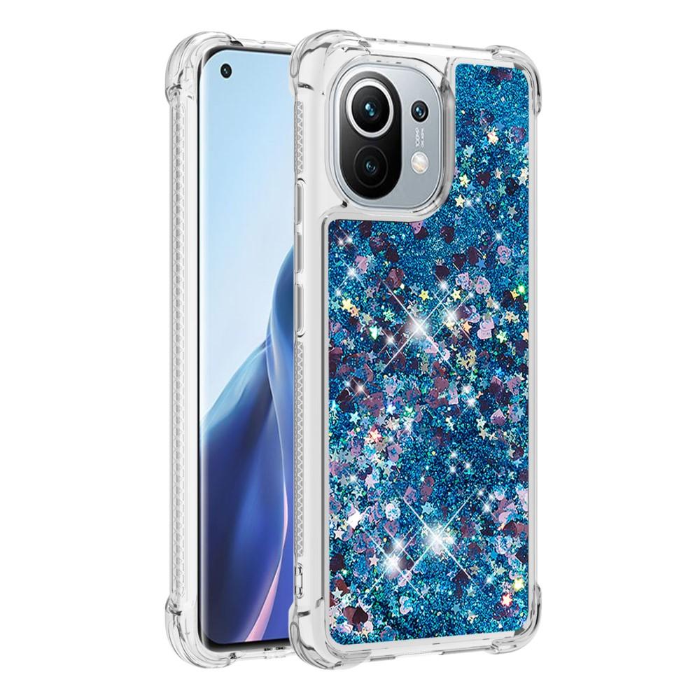 Xiaomi Mi 11 Glitter Powder TPU Case Blau