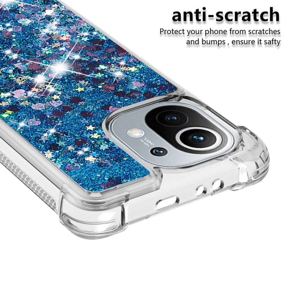 Xiaomi Mi 11 Glitter Powder TPU Case Blau