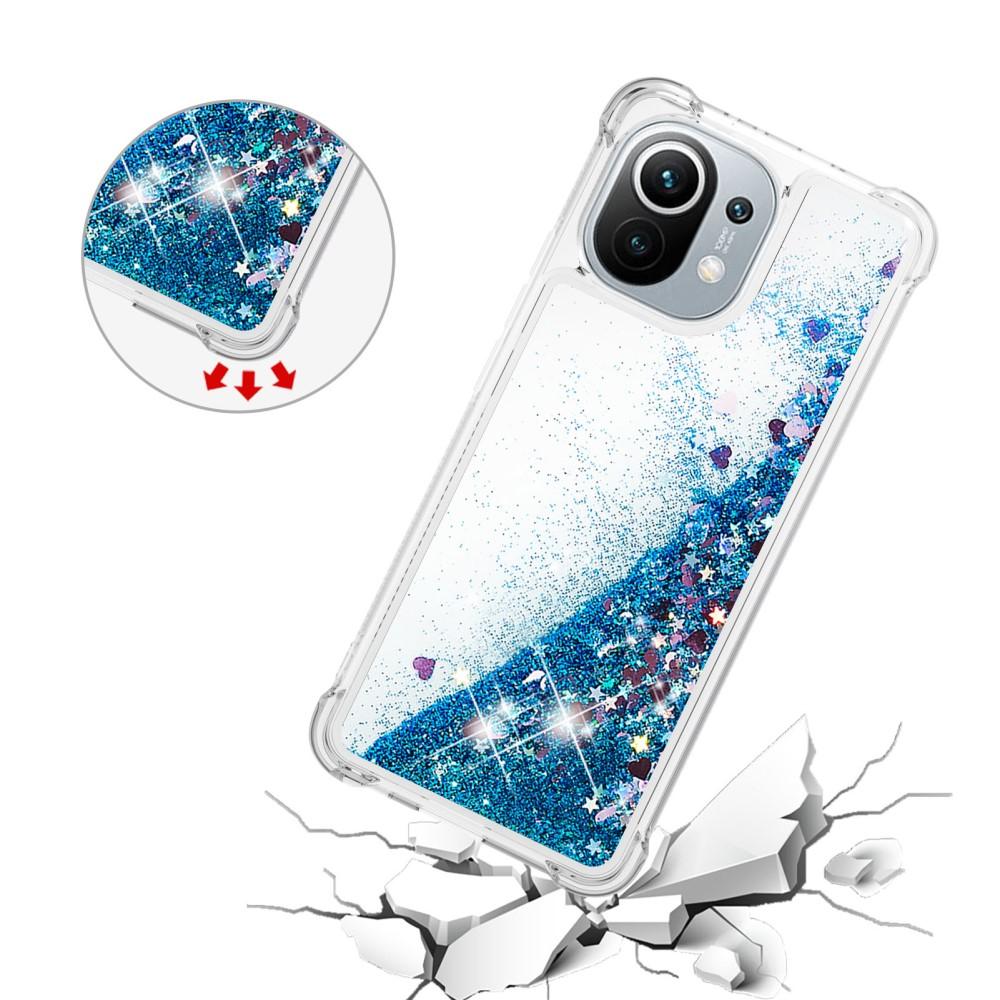 Xiaomi Mi 11 Glitter Powder TPU Case Blau