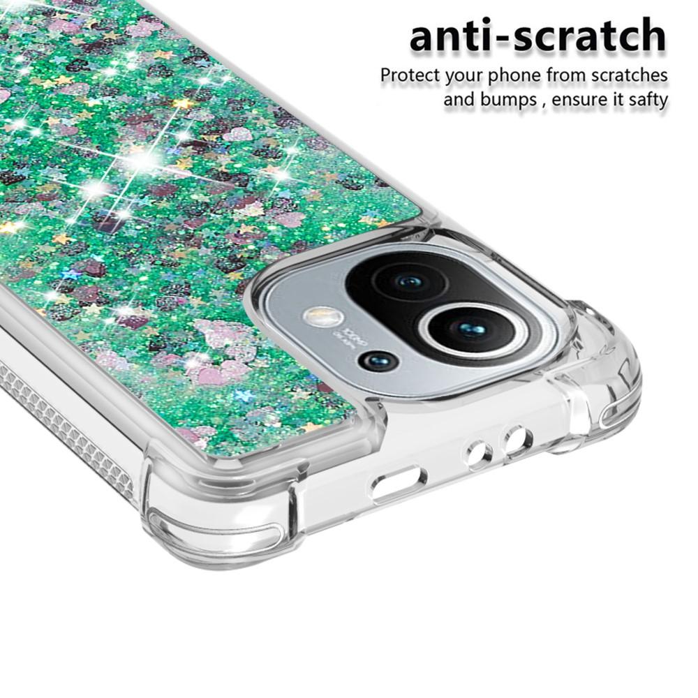 Xiaomi Mi 11 Glitter Powder TPU Case Grün