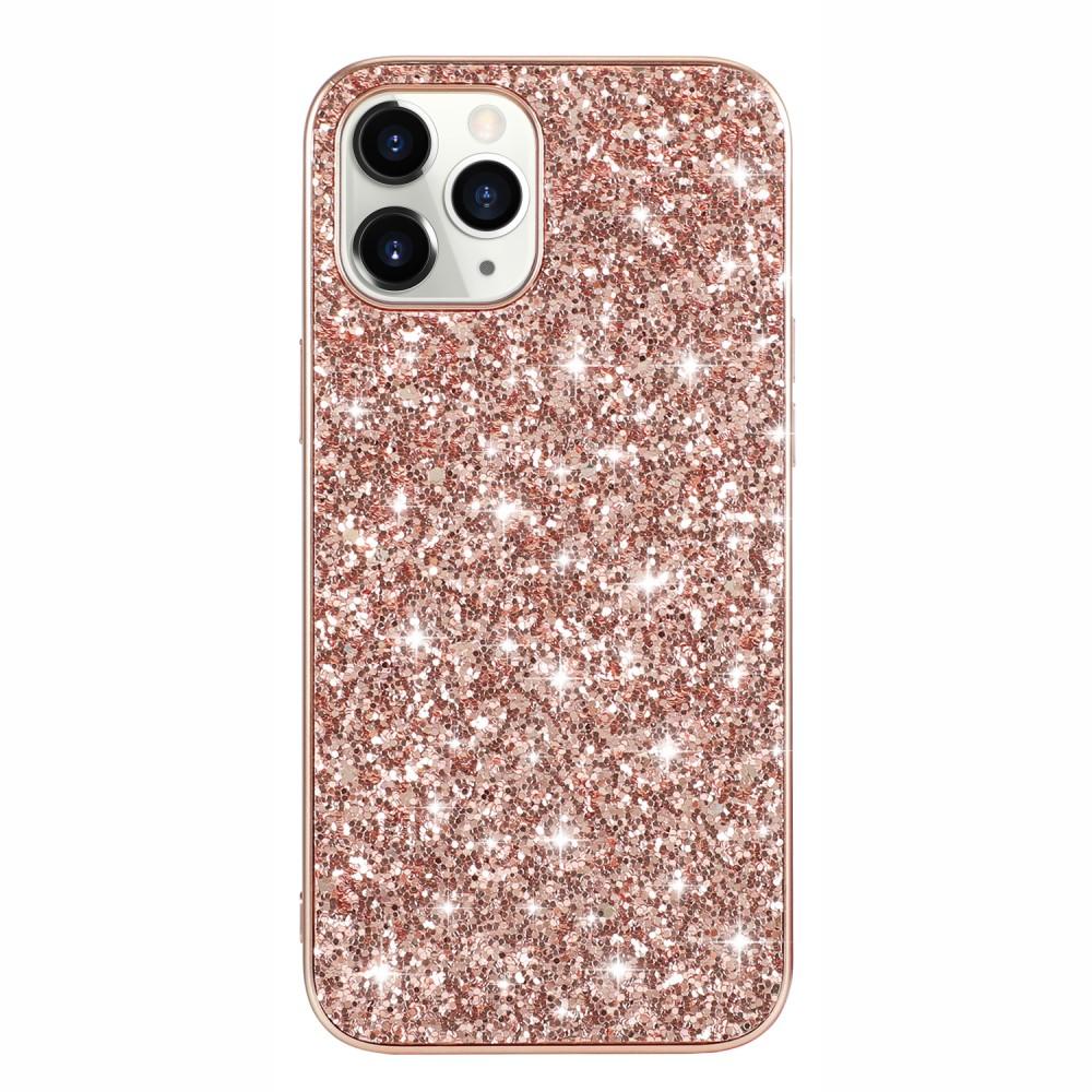 iPhone 12/12 Pro Glitzerhülle Roségold