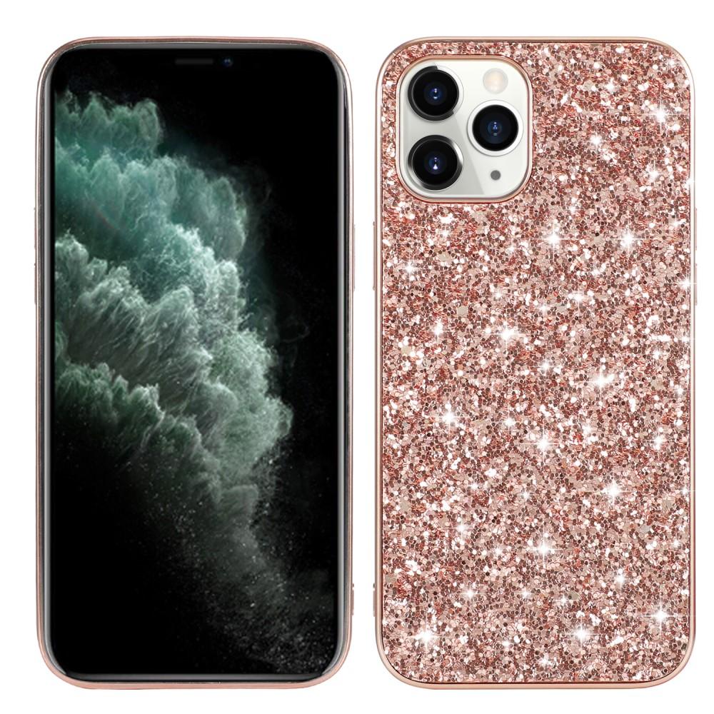 iPhone 12/12 Pro Glitzerhülle Roségold